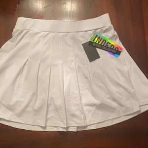 NWT White Tennis Skirt